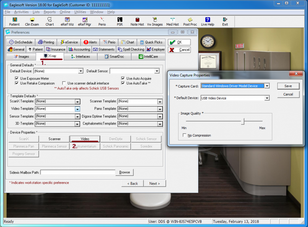 Eaglesoft IOC Snapshot