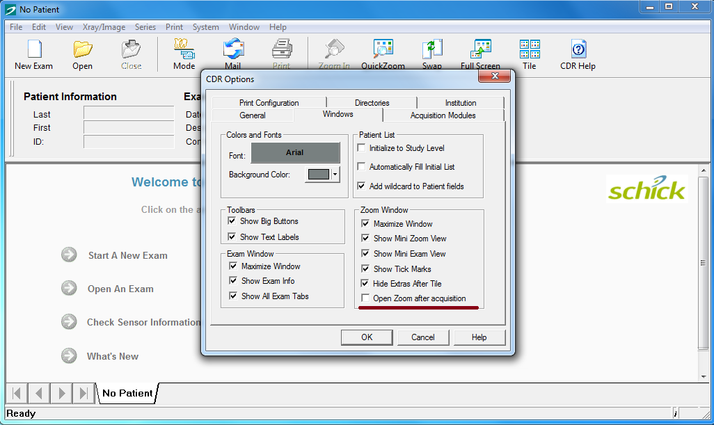 change server in cdr dicom 3.5