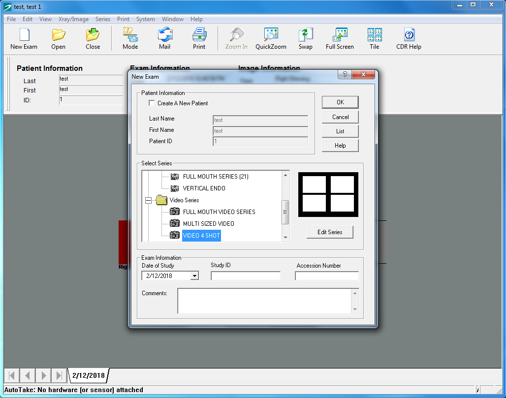 dentrix g6 integration with schick cdr dicom