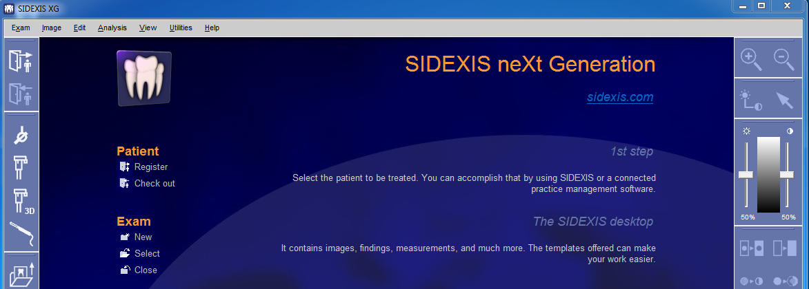 Intraoral Camera Software for Sidexis XG
