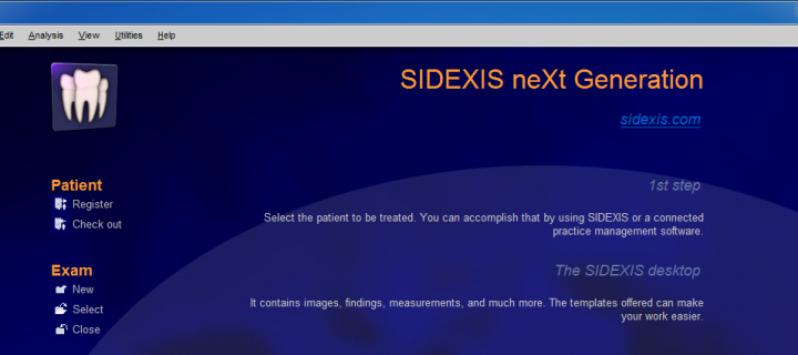 Intraoral Camera Software for Sidexis XG