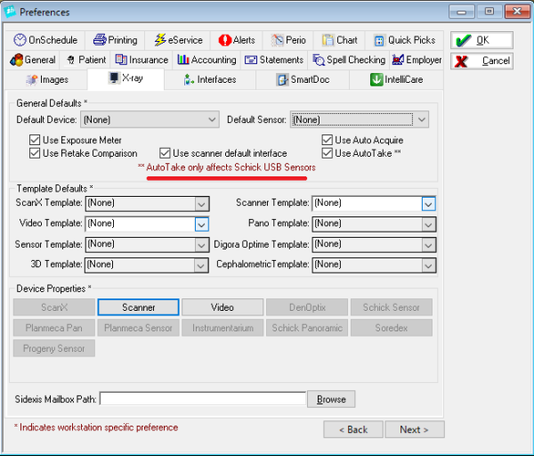 Eaglesoft IOC Snapshot